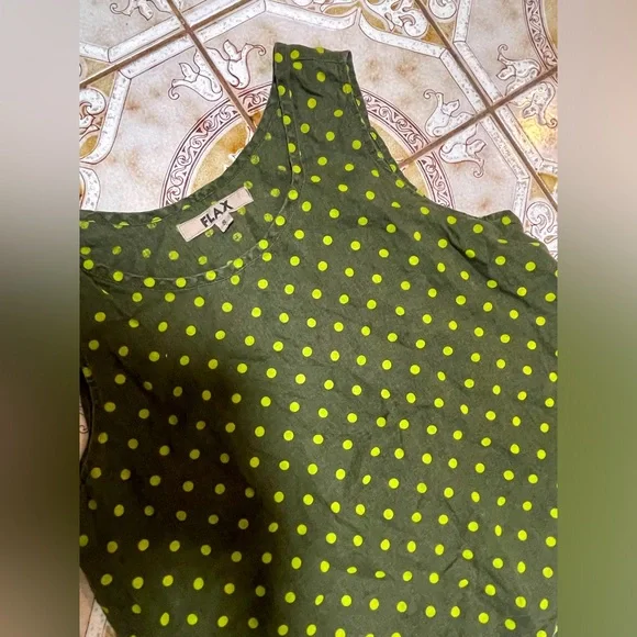 FLAX Linen Tank Top 🌾 - Picture 2 of 4